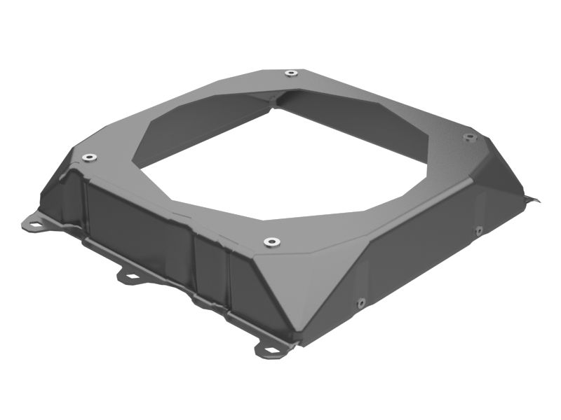 345-3462: Кожух двигателя гидропривода вентилятора