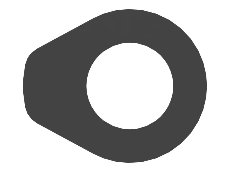 Пластиковая прокладка толщиной 4 мм