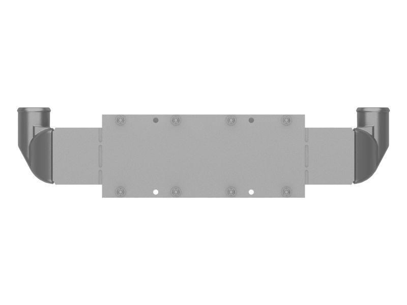 Блок охладителя наддувного воздуха