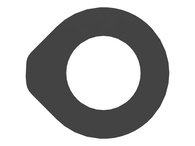 Пластиковая прокладка толщиной 4 мм