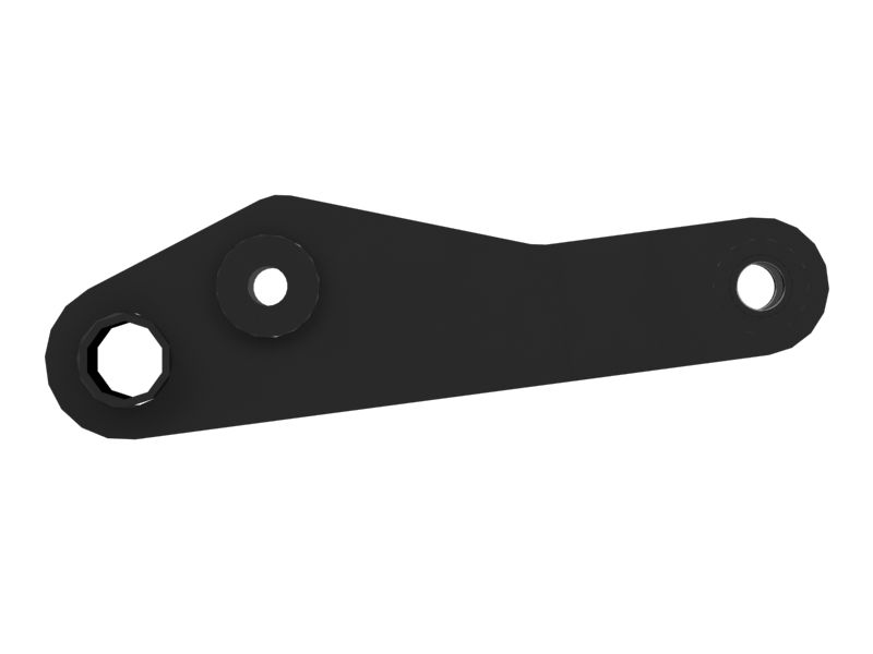 Звено рамы погрузчика длиной 512,8 мм