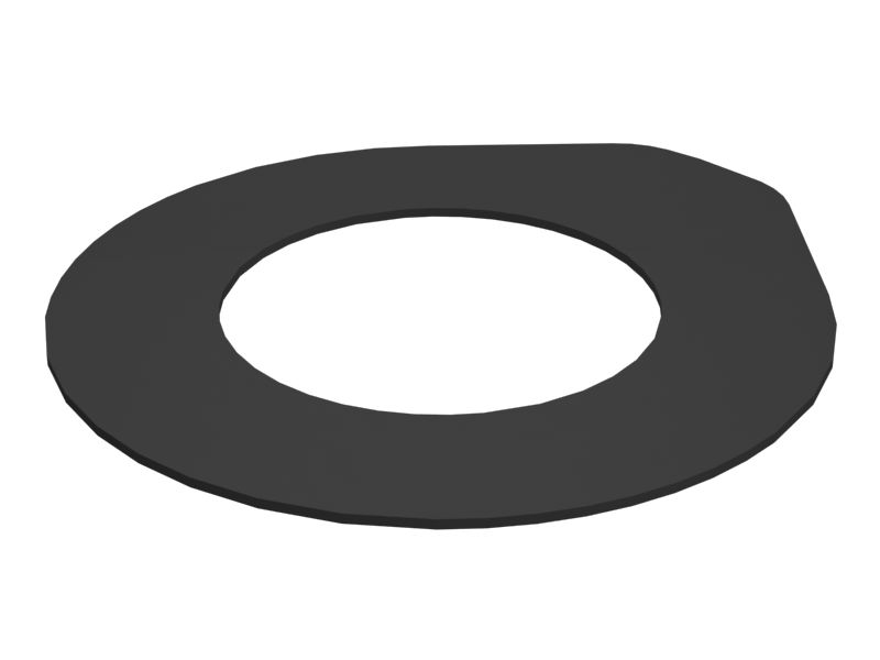 Пластиковая прокладка толщиной 2 мм