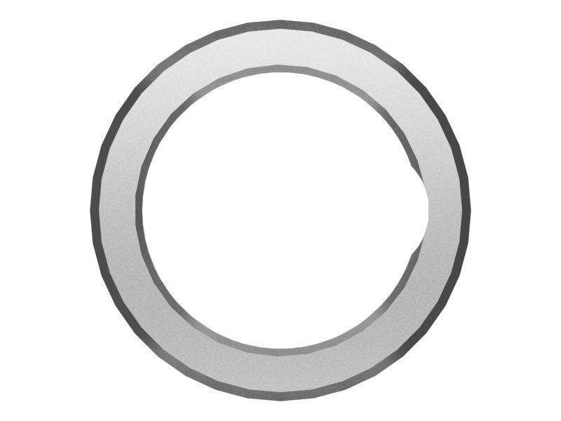 Внутренняя прокладка корпуса коробки передач 55,346 мм