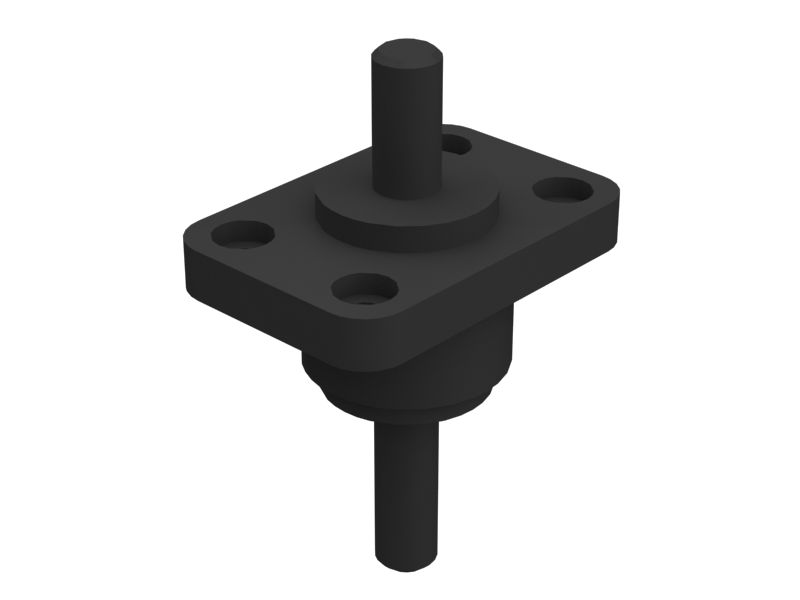 Блок положительных соединений с винтовым валом M12