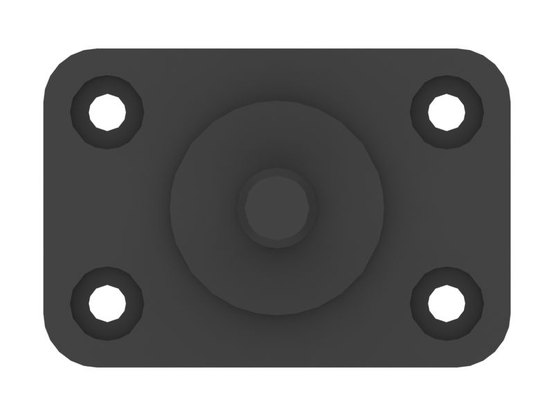 Блок положительных соединений с винтовым валом M12