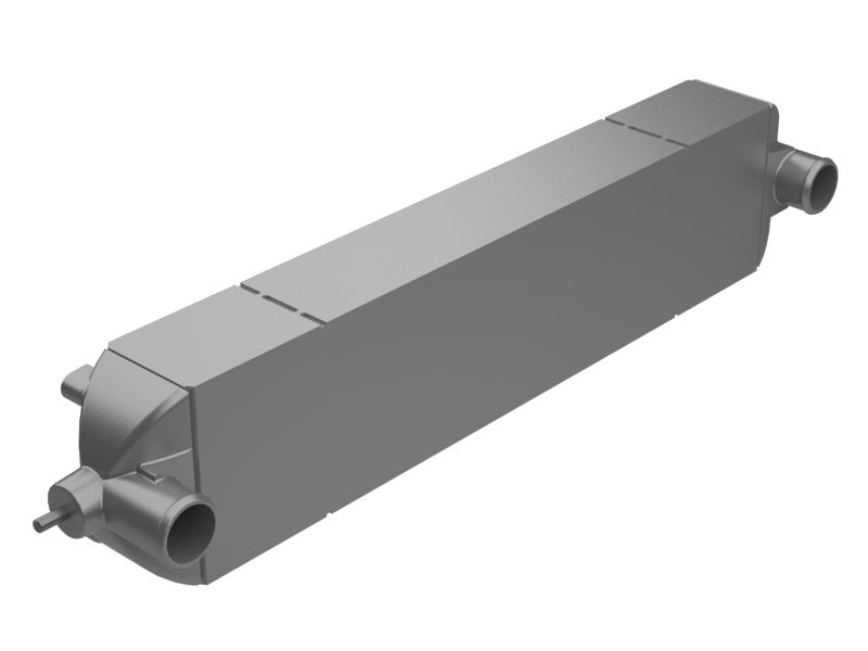 Охладитель наддувного воздуха в сборе