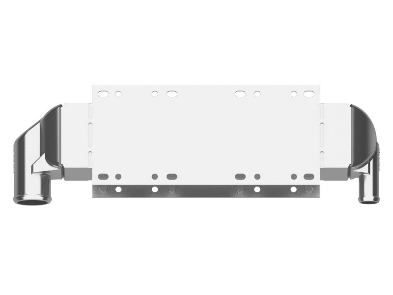 Блок охладителя наддувного воздуха