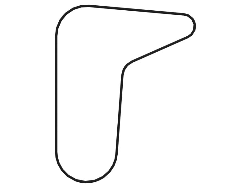 Ребристый ремень длиной 1340 мм