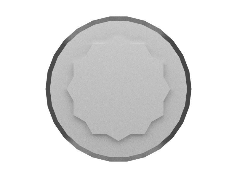 Болт с 12-гранной головкой, М10 X 1.5