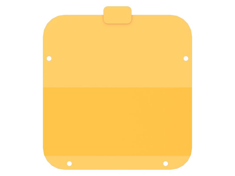 Пластина рамы погрузчика