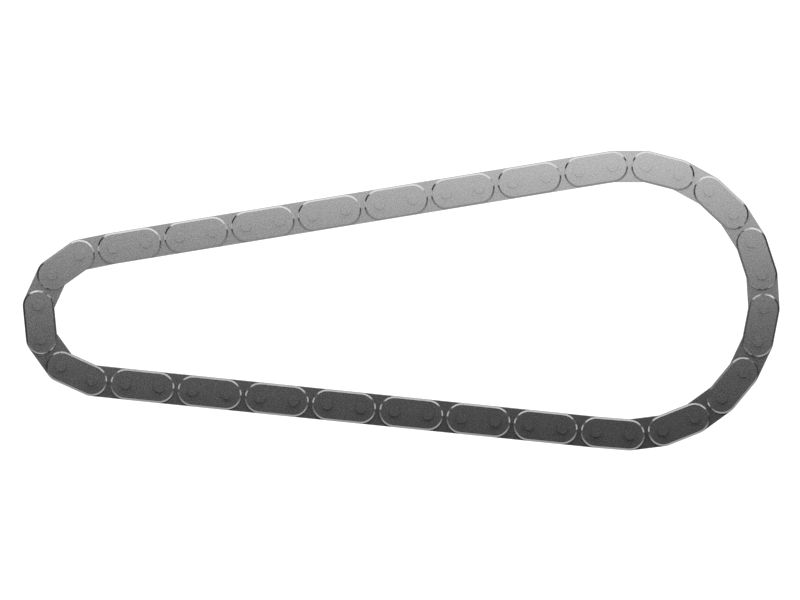 Узел цепной передачи