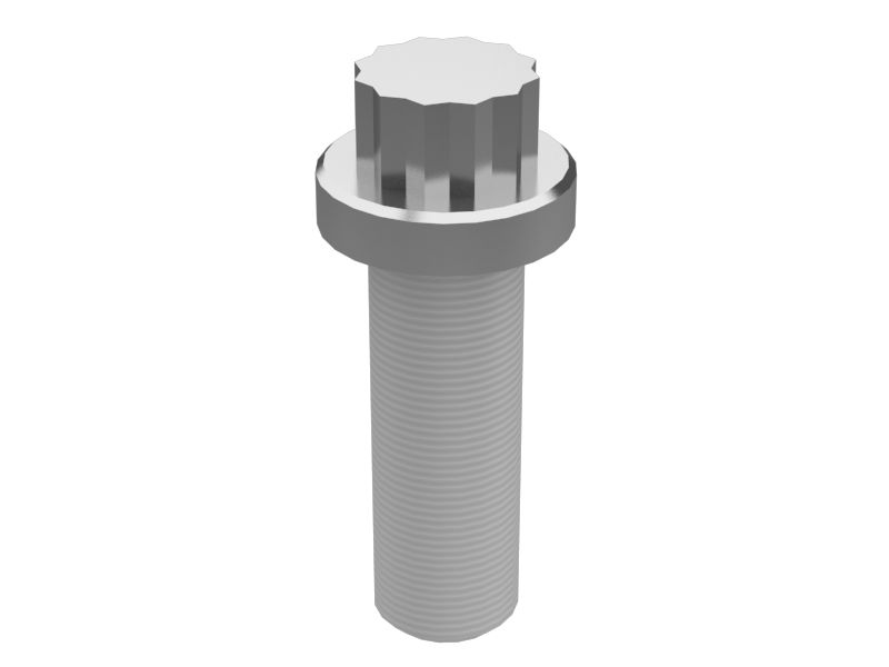 Болт с 12-гранной головкой, М10 X 1.5