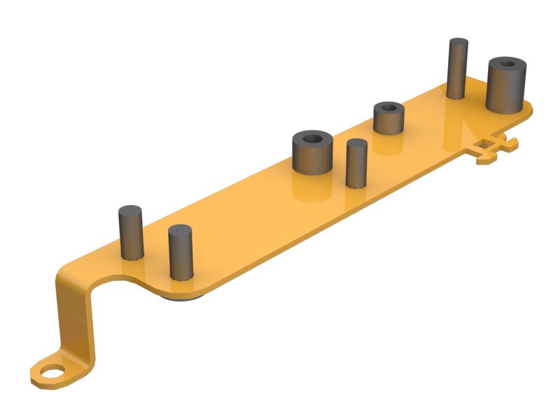 367-7223: Пластина в сборе