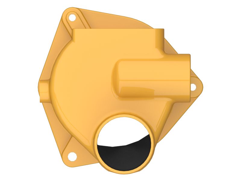 Кожух охладителя моторного масла