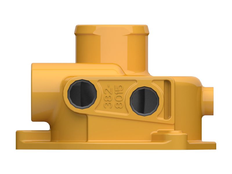 Кожух охладителя моторного масла