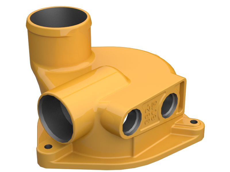 Кожух охладителя моторного масла