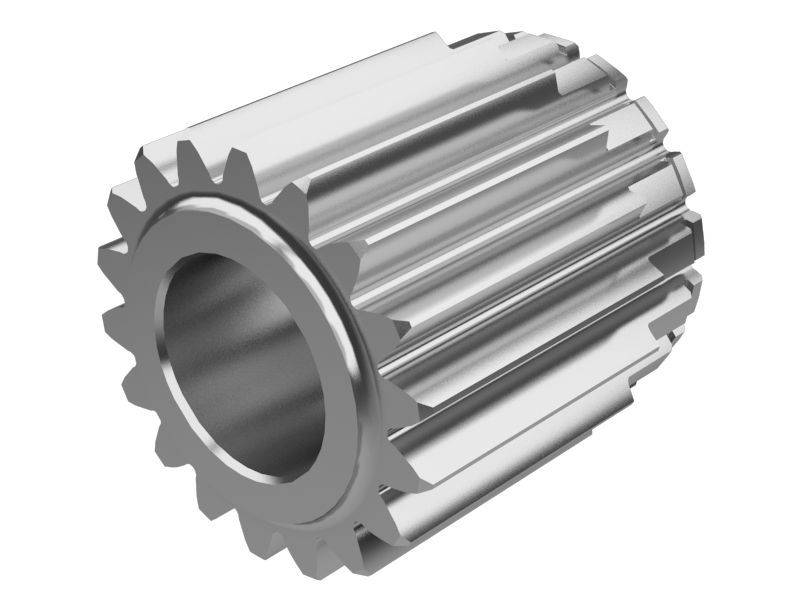 Солнечная шестерня из кованой стали, наружный диаметр 152,65 мм
