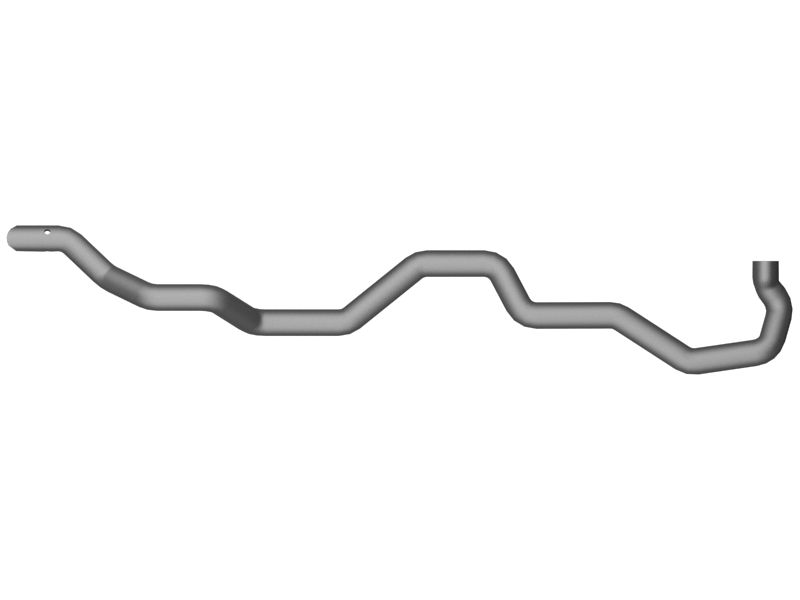 Шланг с многократным изгибом внутреннего диаметра 31,8 мм