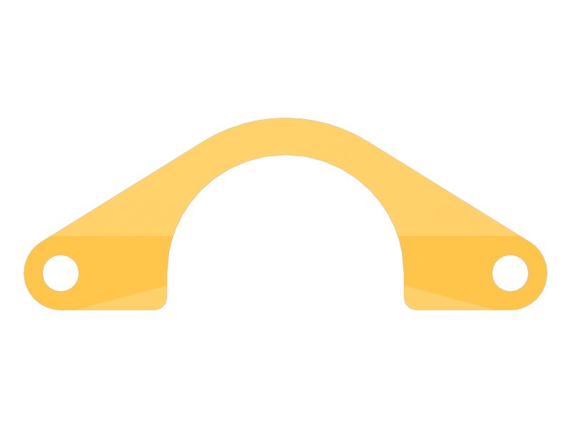 Упорная плита, толщина 4,7 мм