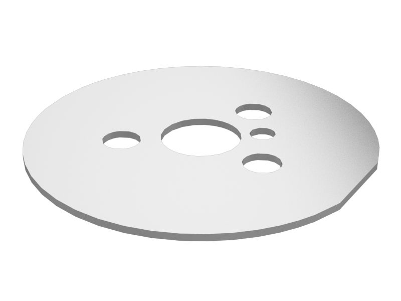 Упорная пластина толщиной 2,05 мм