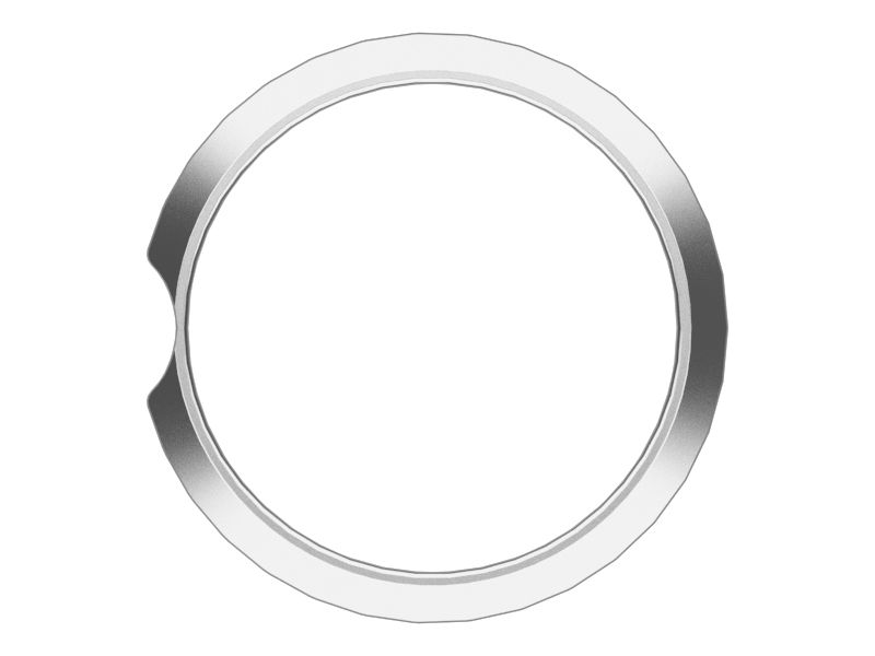 1W-3136: 17 mm Kalınlığında Volan Muhafazası Bölmesi