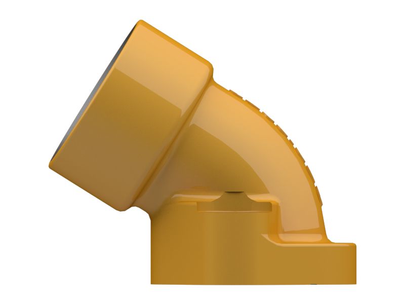 Подающий коленчатый патрубок