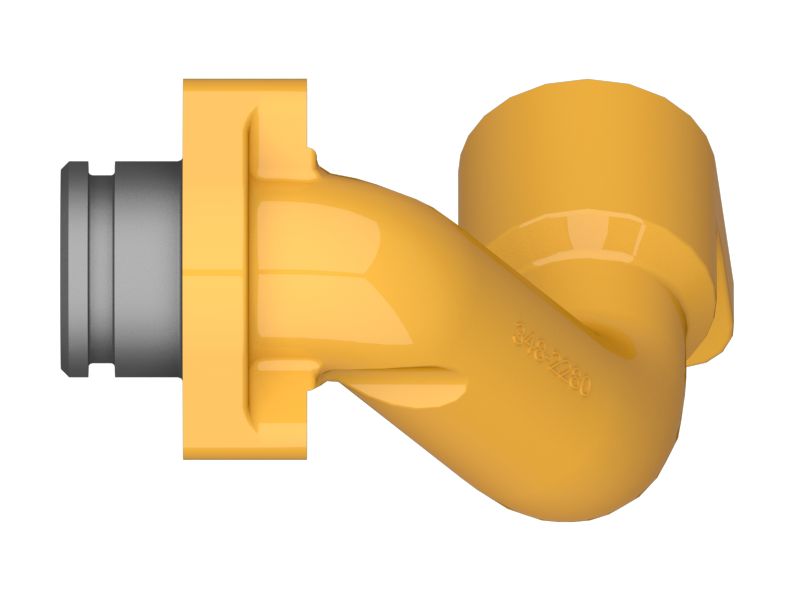 Впускной коленчатый патрубок