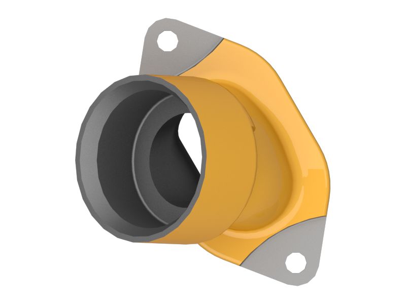 Коленчатый патрубок подачи