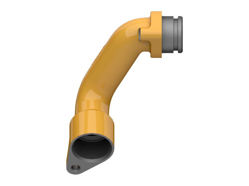 Впускной коленчатый патрубок