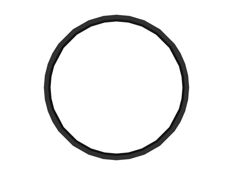 Трубка в бухте, черная, внутренний диаметр 32,00 мм