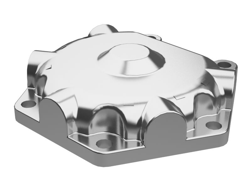 193-2454: Крышка маслоохладителя