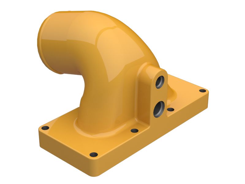 Коленчатый патрубок впуска воздуха