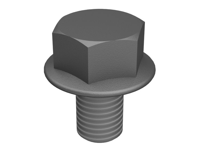 366-1821: Болт с фланцевой головкой