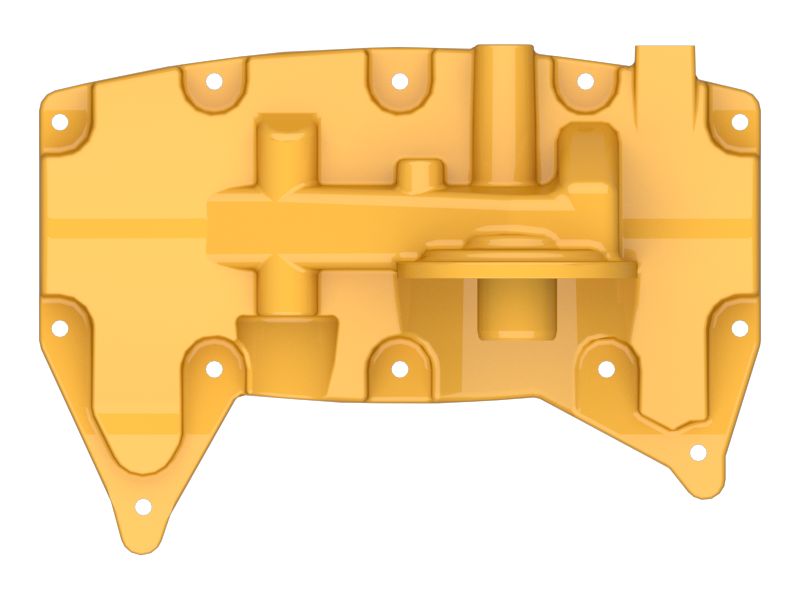 Основание масляного фильтра в сборе