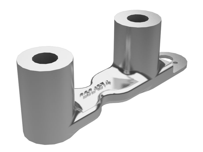 Монтажный кронштейн топливного фильтра толщиной 2,5 мм