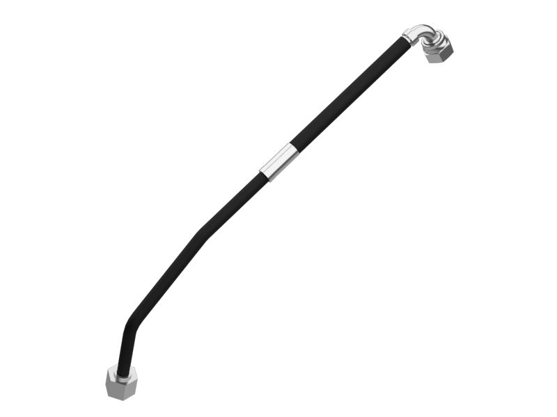 Шланг 7,74 мм с двумя коленчатыми концевым муфтами