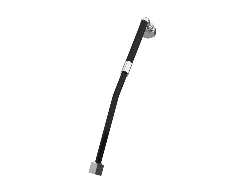 Шланг 7,74 мм с двумя коленчатыми концевым муфтами