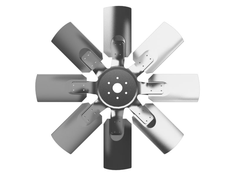 Крестовина вентилятора в сборе