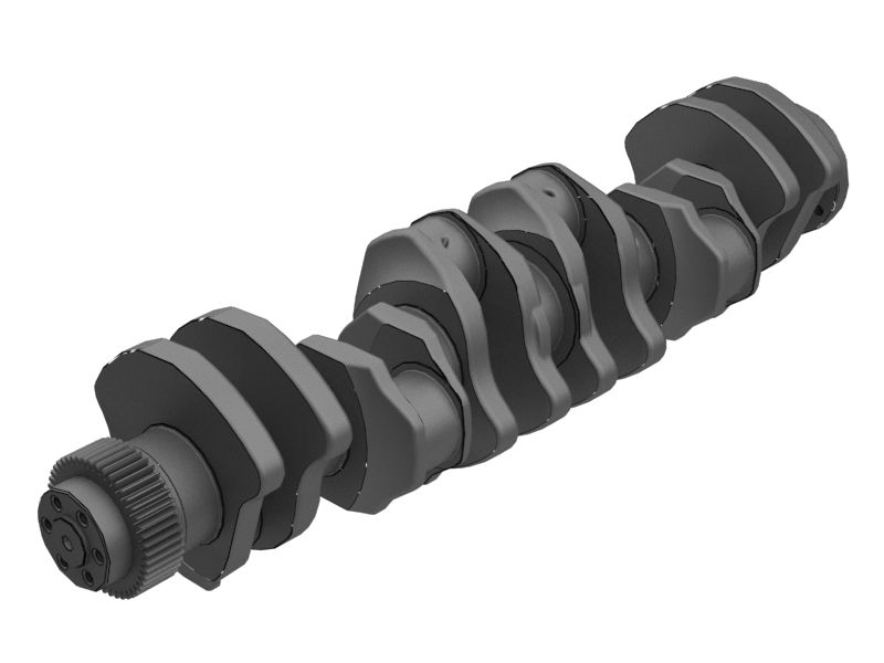 КОЛЕНЧАТЫЙ ВАЛ В СБОРЕ