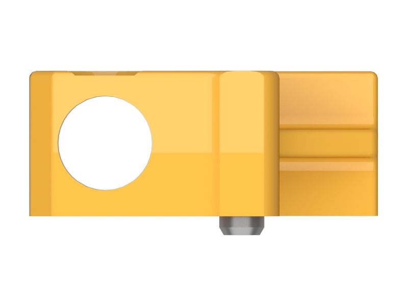 Кронштейн в сборе, задний