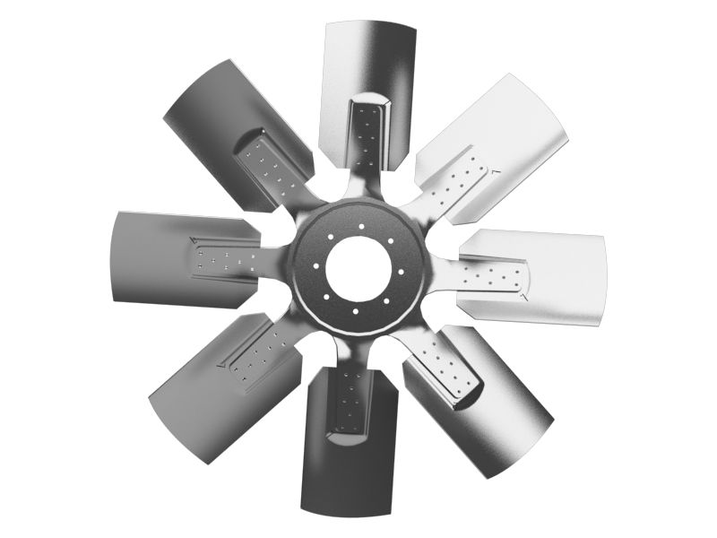 Крестовина вентилятора в сборе