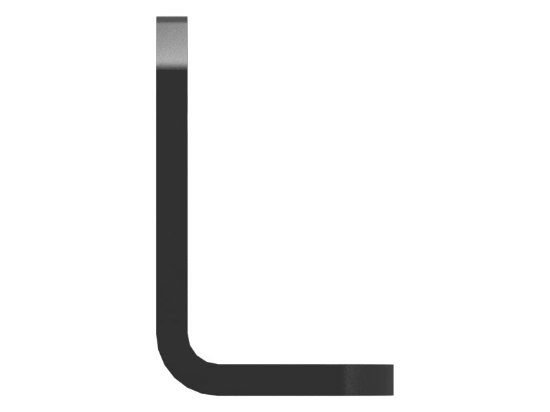 Монтажный кронштейн 90 градусов толщиной 6 мм