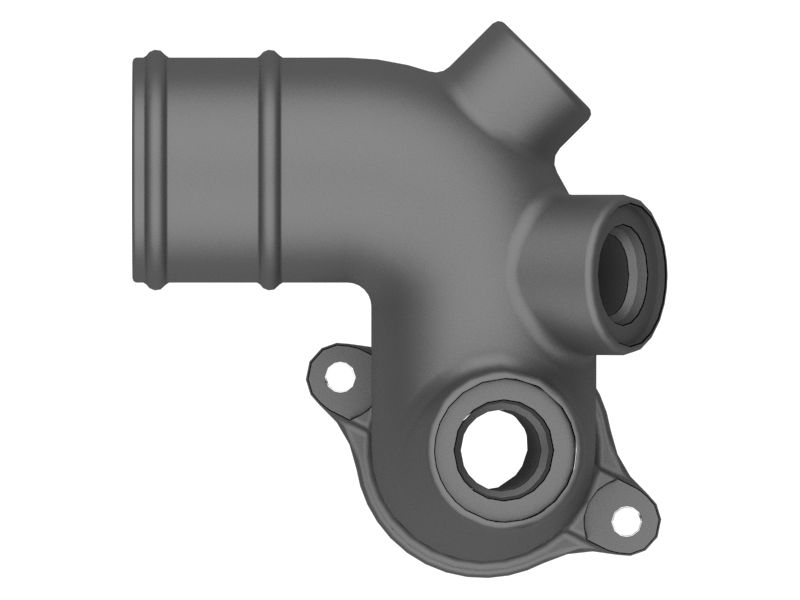Впускной коленчатый патрубок