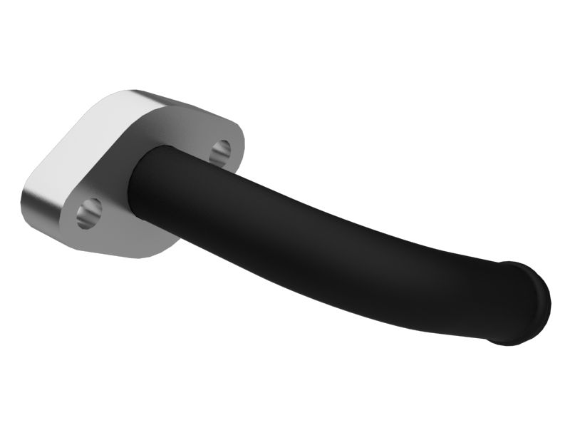 Патрубок слива масла турбокомпрессора в сборе