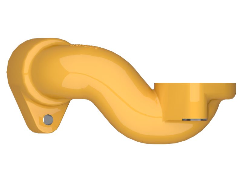 Коленчатый патрубок обратный