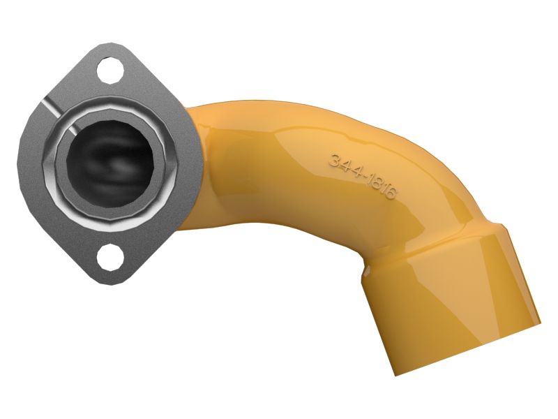 Коленчатый патрубок обратный