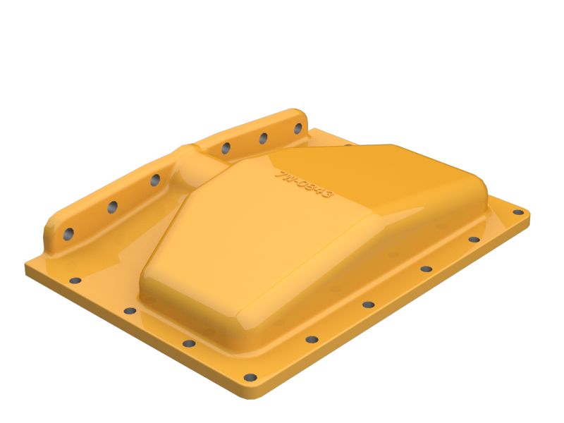 Задний масляный поддон двигателя