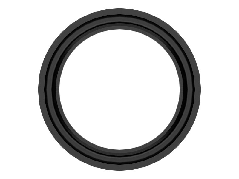 Прокладка радиатора, внутренний диаметр 80 мм