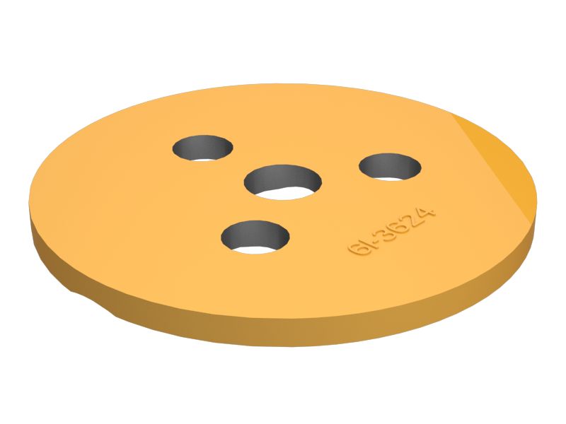 Упорная пластина толщиной 4 мм