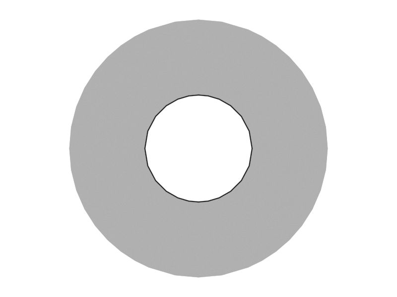 Стальная прокладка длиной 51 мм